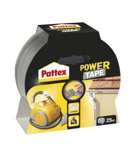 PATTEX POWER TAPE 25M SREBRNO SIVA