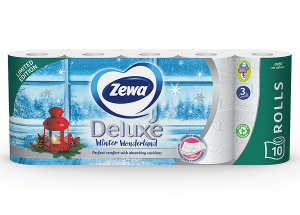 8512 ZEWA DELUXE BRT WINTER 3 SLOJNI TOALETNI PAPIR 10 ROLA