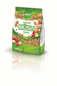 NATUREL MUESLI NUTS 350 G
