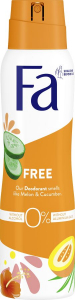 FA DEO 150ML FRESCH & FREE CUCUMBER & MELON