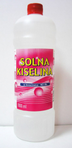 SOLNA KISELINA 9% 1000 ML
