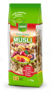 NATUREL TRADICIONALNI MUSLI S  6 VRSTA VOĆA 750G