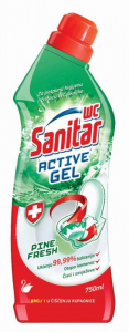 50388 SANITAR WC ACTIVE GEL PINE FRESH 750 ML