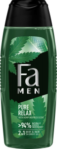 FA MEN GEL ZA TUŠIRANJE 400ML PURE HEMP