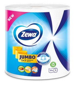 568884 ZEWA JUMBO KUHINJSKE ROLE 325 LISTIĆA 2 PLY