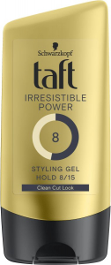 TAFT  GEL ZA KOSU IRRESISTIBLE POWER 150ML