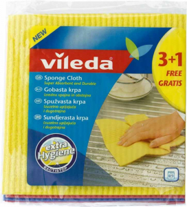 VILEDA SPUŽVASTA KRPA 3+1 SRP