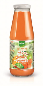 NATUREL SOK MRKVA I JABUKA 0,72L 100% SOK BEZ DOD.ŠEĆERA