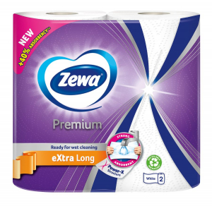 38254 ZEWA EXTRA LONG KUHINJSKE ROLE 120 LISTIĆA 2 PLY
