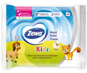 6787 ZEWA VLAŽNI TOAL.PAPIR KIDS