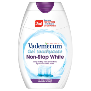 VADEMECUM 2U1 75ML NONSTOP WHITE