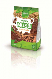 NATUREL MUESLI  CHOCOLATE 350 G