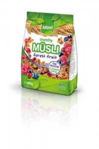 NATUREL WHOLEGRAIN CRUNCHY MUESLI FOREST FRUIT 350 G
