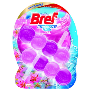 BREF BRILLIANT GEL SPRING RAIN 2X42G