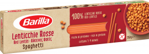 TJESTENINA OD CRVENE LEĆE 250G, SPAGHETTI RED LENTIL 250GX18