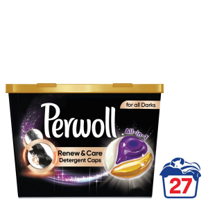 PERWOLL RENEW&CARE CAPS BLACK 27 WL