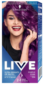 LIVE COLOR XXL UB 94 PUNK   LJUBIČASTA