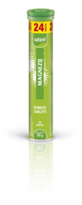 NATUREL ŠUMEĆE TABLETE MAGNEZIJ 96G (24 TABLETE)
