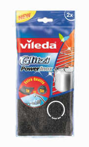 VILEDA GLITZI POWER INOX  SPUŽVICA 2/1