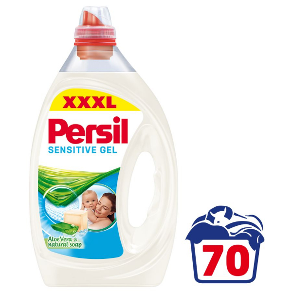 PERSIL GEL SENSITIVE 70 WL 3,5L