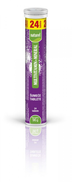 NATUREL ŠUMEĆE TABLETE MULTIVIT+MINERA 96G