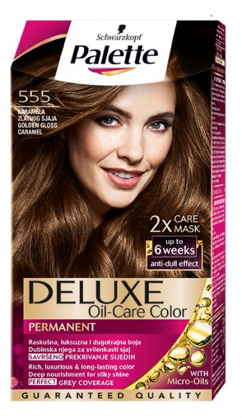 PALETTE DELUXE 555 KARAMELA ZLATNOG SJAJA 5-5