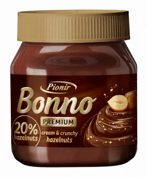 BONNO LJEŠNJAK KREMA S HRSKAVIM KOMADIĆIMA 370G