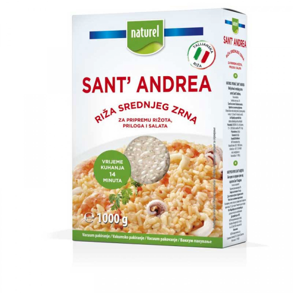 NATUREL RIŽA SANT ANDREA VAK.KARTON 1KG