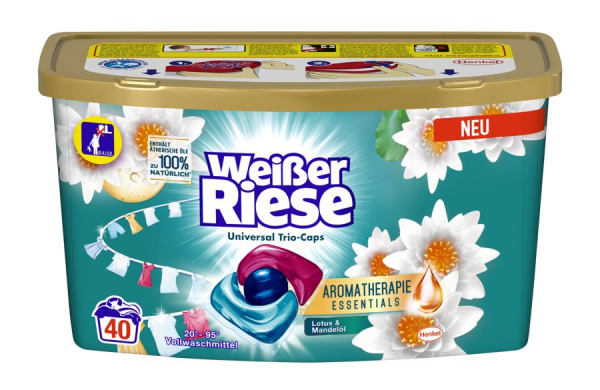 WEISSER RIESE TRIOCAPS  LOTUS&MANDEL 40WL  6X520G