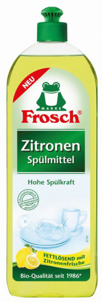 FROSCH DETERDŽENT ZA RUČNO PRANJE SUĐA LIMUN 750 ML