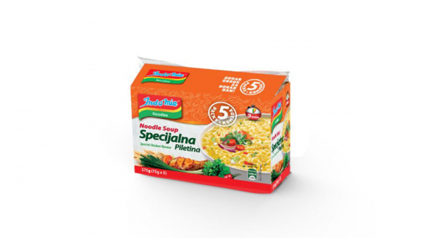 INDOMIE INSTANT JUHA S REZANCIMA OKUSA SPECIJALNA PILETINA  5U1