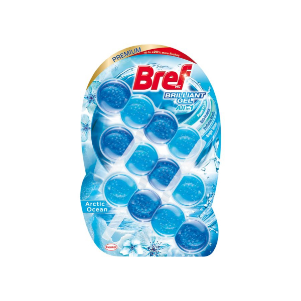 BREF BRILLIANT GEL ARCTIC OCEAN 3X42G