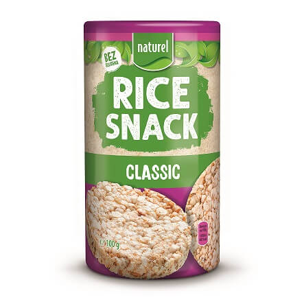 NATUREL RICE SNACK CLASSIC  100G