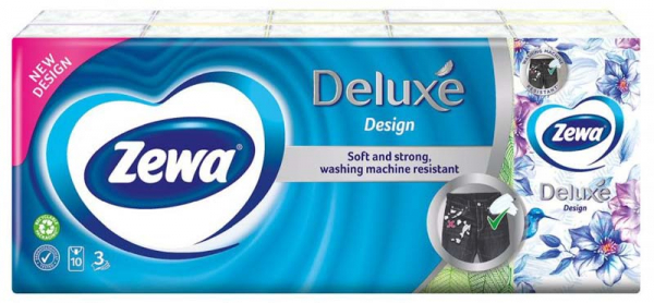 53526 ZEWA DELUXE MARAMICE S UZORKOM 10X10