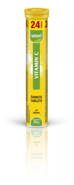 NATUREL ŠUMEĆE TABLETE VITAMIN C 96G (24 TABLET)