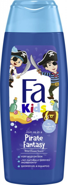 FA KIDS GEL ZA TUŠIRANJE 250 ML ZA DJEČAKE