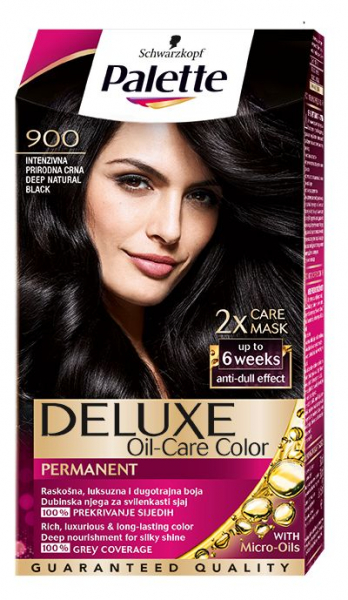 PALETTE DLX 900 , 1-0 INTENZIVNA PRIRODNA CRNA