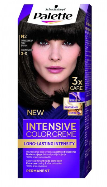 PALETTE ICC N2 TAMNO SMEĐA 3-0