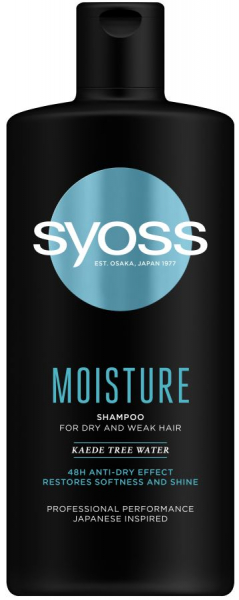 SYOSS ŠAMPON 440 ML MOISTURE