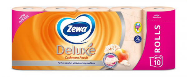 4087600  ZEWA AQUA TUBE, DELUXE, BRESKVA 10ROLA