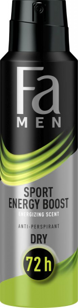 FA MEN EXTREME SPORT  ENERGY  BOOST DEOSPRAY 150 ML