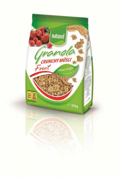 NATUREL GRANOLA FRUIT 350G