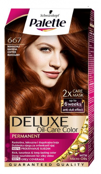 PALETTE DELUXE 667 MAHAGONIJ - BAKRENA 6-70