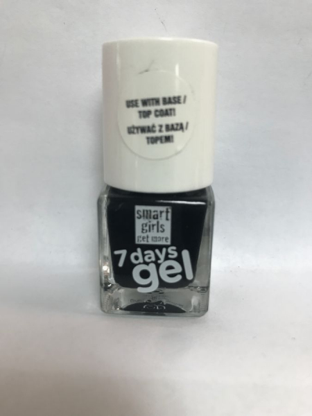 SMART GIRLS GET MORE LAK ZA NOKTE 7 DAYS 715 BLACK