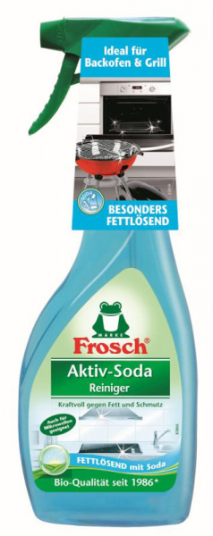 FROSCH UNIVERZALNO SREDSTVO ZA ČIŠĆENJE I ODMAŠČIVANJE AKTIVNA SODA 500 ML