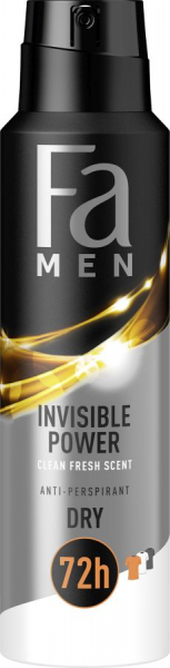 FA MEN DEOSPRAY 150 ML INVISIBLE POWER
