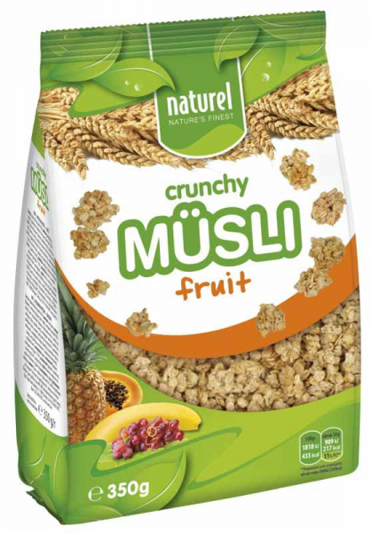 NATUREL MUESLI FRUIT 350G