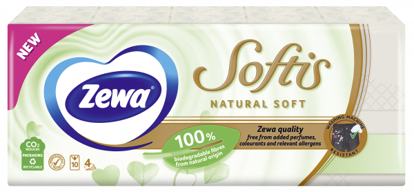 870033 ZEWA NATURAL SOFT MARAMICE 24/10X9 4-SLOJNI FSC