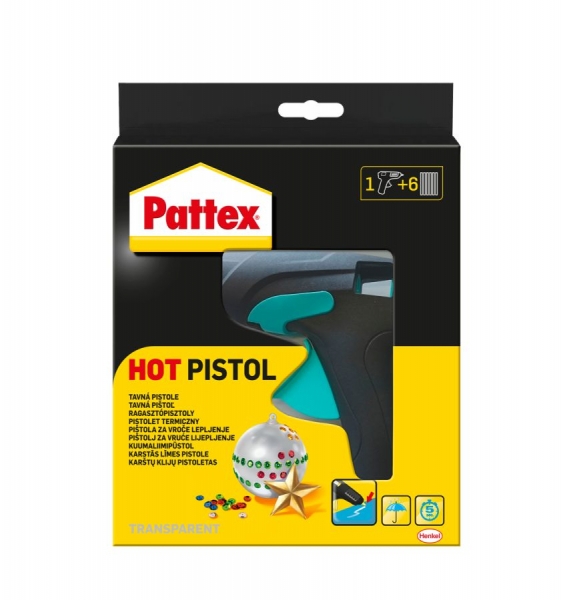 PATTEX HOT MELT-SET (PIŠTOLJ + 6 PATRONA)