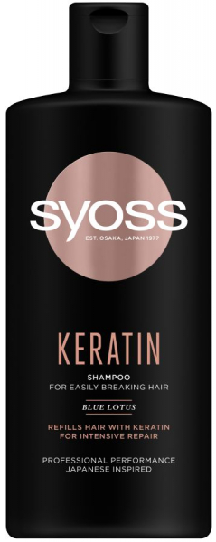 SYOSS ŠAMPON 440ML KERATIN